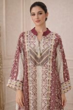 جلابيه شيفون بفصوص لامعه