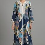 جلابيه كحلي