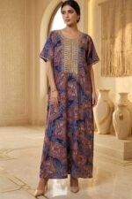 جلابية بيتي نص كم