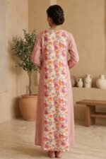 ⁦جلابيه مشجره ورود⁩ - الصورة ⁦2⁩