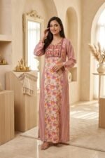 جلابيه مشجره ورود